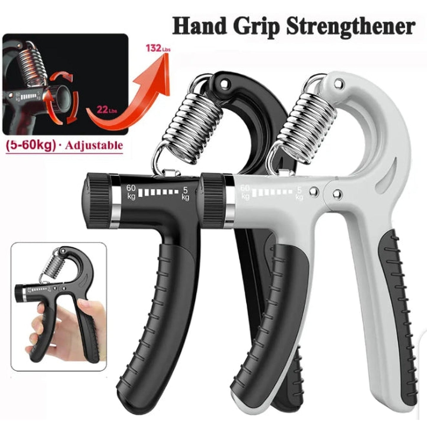Automatic Counting Hand Grip Strengthener