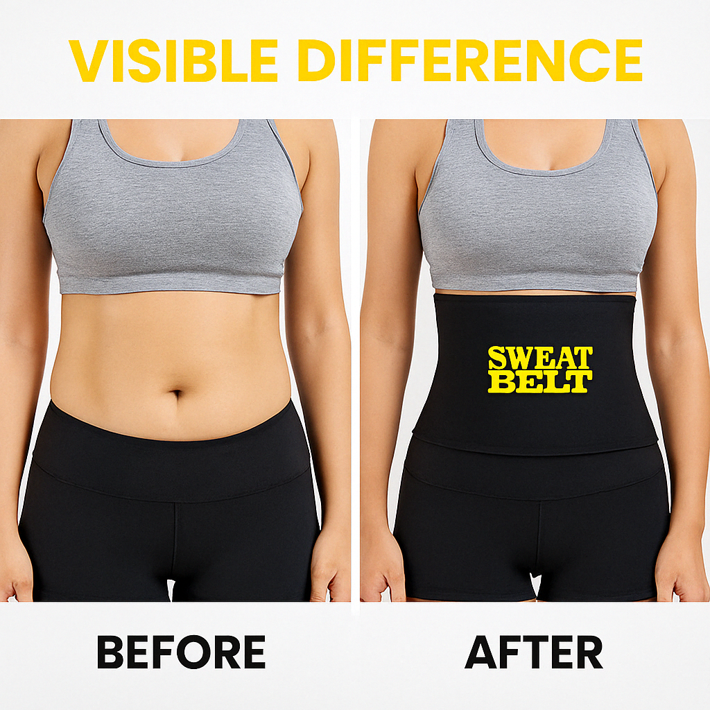 Unisex Waist Trimming Sweat Belt