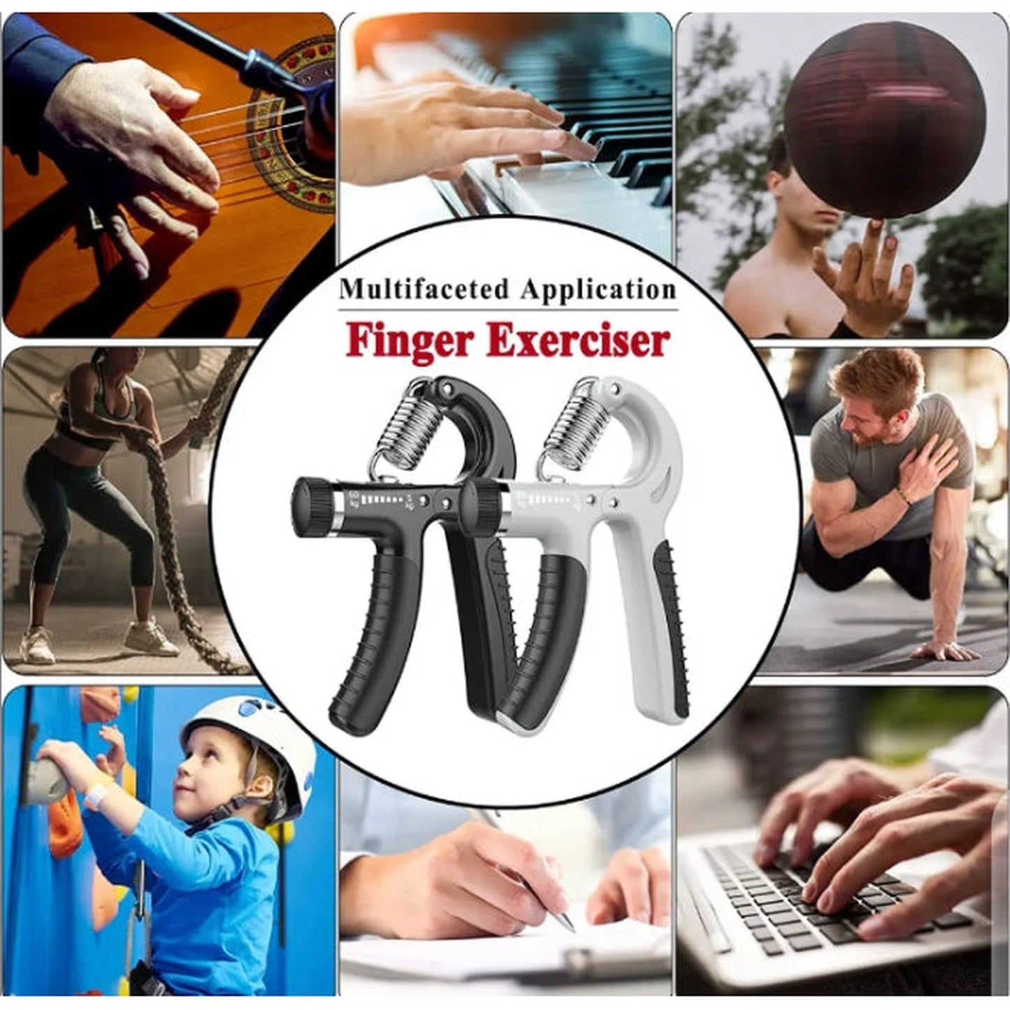 Automatic Counting Hand Grip Strengthener