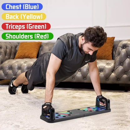9 in 1 Body Building Push Up Rack