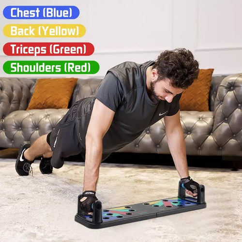 9 in 1 Body Building Push Up Rack